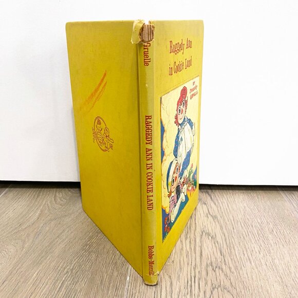 Raggedy Ann in Cookie Land by Johnny Gruelle 1960 Bobbs Merrill / VTG Hardcover - Picture 5 of 8